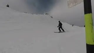 little 3d camera-test in skiing area [#VuzeXR #VR180 #180-3D] #Grindelwald #Switzerland