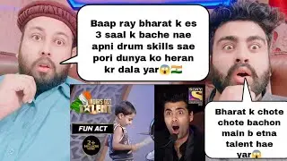 3 Years के बच्चे के Talent ने सबको कर दिया 'पागल' | India's Got Talent Season 4 |Pakistani Reaction