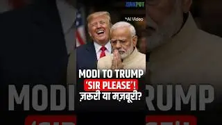 MODI TO TRUMP &lsquo;SIR PLEASE&rsquo;! &mdash; ज़रूरी या मज़बूरी? #DonaldTrump #NarendraModi #SirPlease #ModiTrump