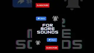 Subscribe Sound Effect Fx #shorts