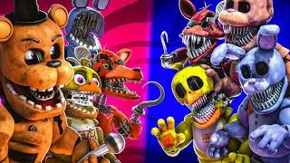 How the Sinister Animatronics Would Meet with the FNAF Movie 2 Characters