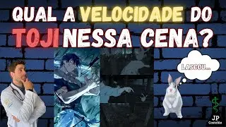 QUAL A VELOCIDADE DO TOJI FUSHIGURO NESSA CENA DE JUJUTSU?