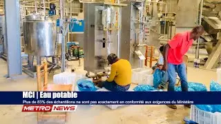 Eau potable Plus de 83% des échantillons ne sont pas exactement en conformité aux exigences du M...