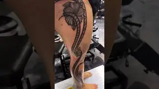 Attractive  tribal sleeve  #tattoo by the artist: @tattoosbyzay #tattooartist #inked #tattooer #ink