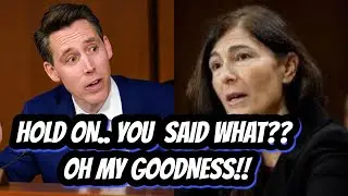TOP Judge Nominee Faces INTENSE Scrutiny From JOSH HAWLEY Over Controversial Comments