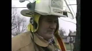 Windsor Fire Department News Coverage House Fire late 1990's