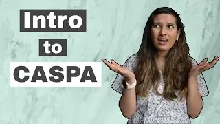 How to fill out CASPA | CASPA 101 (PA School Application - INTRO TO CASPA)