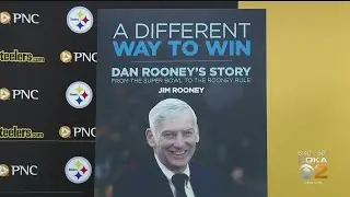 Jim And Art Rooney II Unveil New Book About Father And Former Pittsburgh Steelers Chairman Dan Roone