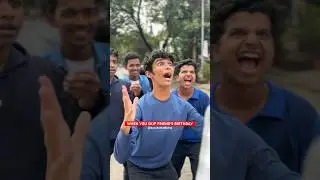 Skipping Friend&rsquo;s Birthday #shorts #explore #birthday #party #friends #funny #comedy #celebration