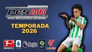 PES 13 ATUALIZADO 2026 PATCH LEVE PARA PC FRACO