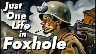 One Life at Pirate Cove! Greatest Naval Landing Battle in Foxhole? #gaming #rts #ww2 #mmo #milsim