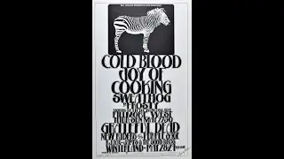 '' joy of cooking '' - did you...live fillmore 1971.
