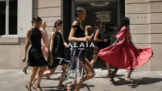 Feel the breeze of the Ala&iuml;a Spring 21 collection