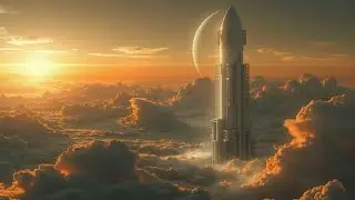 Ambient Sci-Fi Space Music for Deep Sleep 😴 Relaxing Futuristic Dreamscape