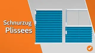 Freih&auml;ngende Schnurzug Plissees - Cosiflor&reg; F1 + F2/F5
