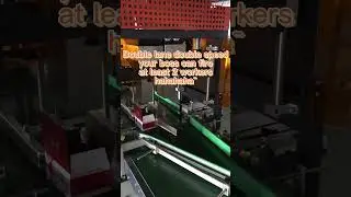 Double lane box packing system, including box open, feeding, filling, fill box into carton