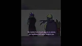 Does Leo regret causing the apocalypse? Rottmnt comic dub