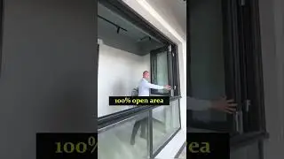 sliding folding window🌸🌸