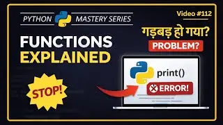 Python Functions Part 2 (Advanced) | Function Arguments, *args, **kwargs Explained in Hindi