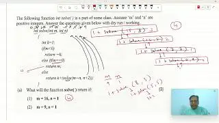 Recursion Question 2025 in Java Explained | ISC Computer Science |Java |#recursion|#java #boards