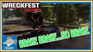 WRECKFEST multiplayer crashes | Brake Brake....NO BRAKE!!!