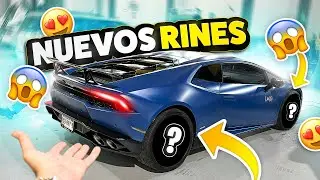 NUEVOS RINES A MI LAMBORGHINI LE QUEDARON IMPRESIONANTES😱 | ManuelRivera11