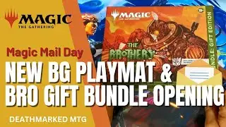 Magic: the Gathering Mail Day - New MoM Playmat & Brother's War Gift Bundle Opening