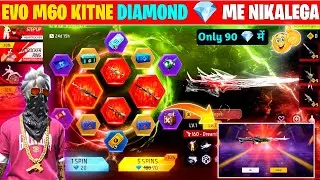 💎 Evo M60 Kitne Diamond Me Nikla ? Full Max Spin Karke Nikala | Free Fire New Event | FF New Evo Gun