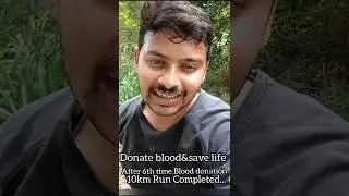 Donate blood and save life #motivation #10krun #fitness #unityinchrist #blooddonation