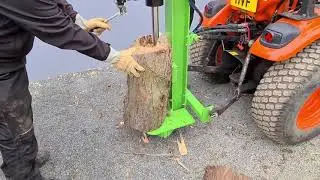 Goliath 20-Ton Compact Tractor Log Splitter For Sale UK