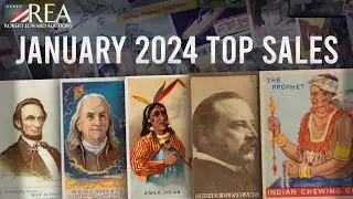 Highest Selling Cards From Robert Edward Auctions | January 2024