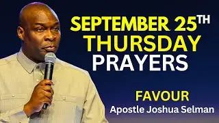 SEPTEMBER 25th 2025 Start With This Prayer | Apostle Joshua Selman