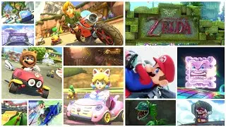 Mario Kart 8 x Legend of Zelda DLC in 4K [All Courses] [200cc] [All Gold Trophies]