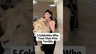 Celebs who treat their pets terribly.#shorts #celebrity #hollywood #pets