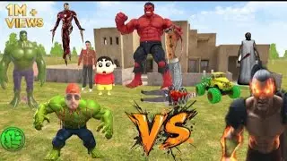 😱 Franklin Ki City Mein Mahatabahi | Hulk, Spider-Man Aur Aryan Man Ka Khatarnak Ant