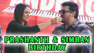''ULAGA NESAN''Prashanth and Simran birthday celebrations