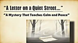 The Letter on the Quiet Street | Calm Mystery Story for Learning English