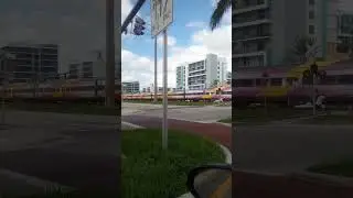 You want speed?? fast Miami train #miamibeach #entertainment #gwagon