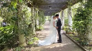 Haley & Sean wedding at Daniel Stowe Botanical Garden, Belmont, NC // Giovanni Films