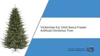 Click to Purchase Brand New A110365 Vickerman 6.5' Unlit Itasca Frasier Artificial Christmas Tree
