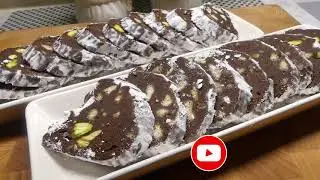SWEET ФИСТАХИО САЛАМИ I Рецепт фисташкового шоколада Салями #83