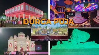 DURGAPUJA Parikrama 2021 Burnpur | Masjid Road | AB Type | New Town | Main Dhemo Pandals