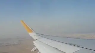 Flight TakeOff Moment At Kuwait International Airport