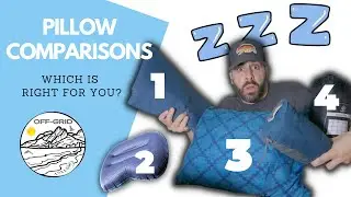 Which Backpacking PILLOW Should You Buy? | Pillow Comparisons