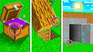 MINECRAFT SECRET WAYS TO MAKE A HIDDEN BASE! (Realms SMP - Episode 48)