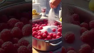 Himbeer-Marmelade selber machen ohne Kerne - So machst du sie in 10 Minuten! Blitzschnell & lecker !