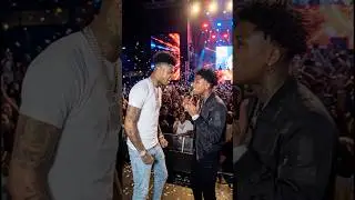 Blueface Throws NBA Youngboy In The Crowd..😨🚨
