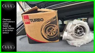 Audi A3 230cv | Chegou a nova turbina e Coletor TMA05 do Audi《 Turbina Zr 42/58 Pulsativa 》