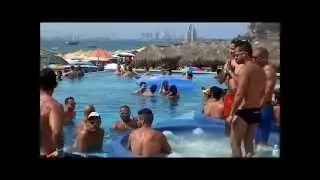 www.gaypv.comMantamar Beach Club  Pool at Gay Beach Puerto Vallarta  Semanta Santa 2014