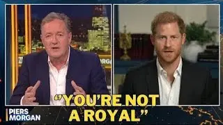Piers Morgan Destroys Prince Harry On Live Tv After Heated Argument